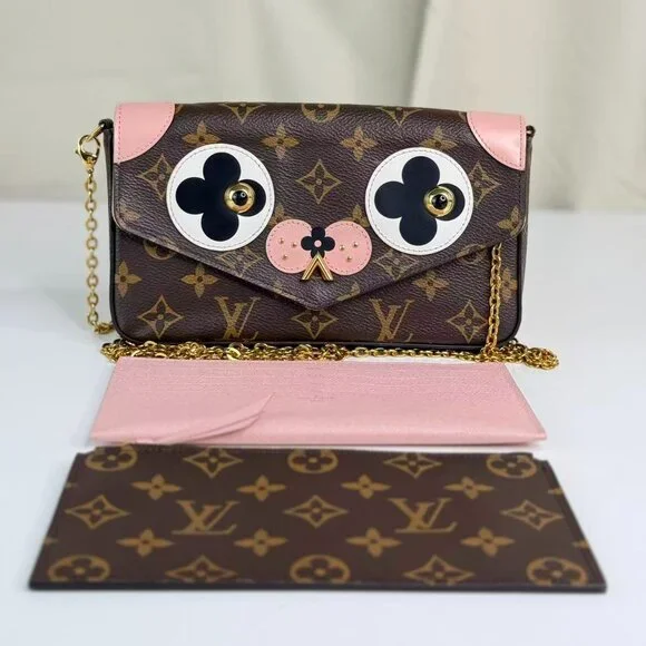 Louis Vuitton Monogram Canvas Limited Edition Felicie Shoulder Bag Crossbody - Picture 2 of 9